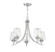 Octave Five Light Chandelier (1-4032-5-SN)