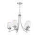 Octave Five Light Chandelier (1-4032-5-SN)
