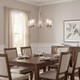 Octave Five Light Chandelier (1-4032-5-SN)