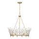 Savoy House - 1-4073-6-127 - Six Light Chandelier - Orianna - Noble Brass