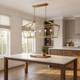 Townsend Five Light Linear Chandelier (1-424-5-322)