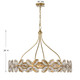 Marbella 14 Light Chandelier (1-4528-14-221)
