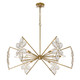Marbella Six Light Chandelier (1-4529-6-221)