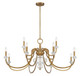 Bergdorf 12 Light Chandelier (1-5803-12-322)