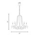 Lombard Five Light Chandelier (1-6096-5-127)