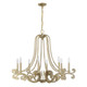 Lombard Eight Light Chandelier (1-6097-8-127)
