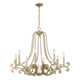 Lombard Eight Light Chandelier (1-6097-8-127)
