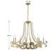 Lombard Eight Light Chandelier (1-6097-8-127)