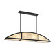 Legacy Four Light Linear Chandelier (1-6219-4-89)