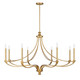 Preserve Eight Light Chandelier (1-6415-8-322)