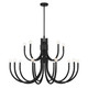 Savoy House - 1-6682-15-89 - 15 Light Chandelier - Sorrento - Matte Black
