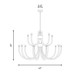Sorrento 15 Light Chandelier (1-6682-15-89)