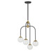 Couplet Four Light Chandelier (1-6697-4-143)