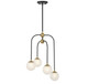 Couplet Four Light Chandelier (1-6697-4-143)