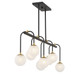 Couplet Eight Light Linear Chandelier (1-6699-8-143)