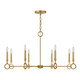 Noah Eight Light Chandelier (1-6847-8-93)