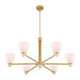 Kohlman Six Light Chandelier (1-7266-6-322)