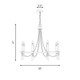 Mayfair Eight Light Chandelier (1-7718-8-195)