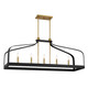 Sheffield Five Light Linear Chandelier (1-7804-5-143)