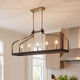 Sheffield Five Light Linear Chandelier (1-7804-5-143)