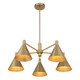 Pharos Five Light Chandelier (1-8004-5-127)