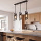 Hillbourne Three Light Linear Chandelier (1-8031-3-89)