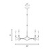 Gardner Five Light Chandelier (1-8167-5-26)