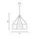 Genry Five Light Pendant (1-8200-5-89)