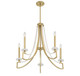 Helen Five Light Chandelier (1-8803-5-322)