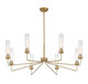 Baker Eight Light Chandelier (1-8860-8-322)