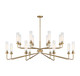 Savoy House - 1-8862-16-322 - 16 Light Chandelier - Baker - Warm Brass