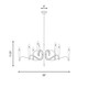 Tremont Nine Light Chandelier (1-9417-9-220)