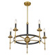 Consulate Five Light Chandelier (1-9511-5-143)