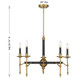 Consulate Five Light Chandelier (1-9511-5-143)