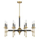 Consulate Eight Light Chandelier (1-9512-8-143)
