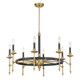 Consulate Eight Light Chandelier (1-9512-8-143)