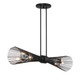 Longfellow Six Light Linear Chandelier (1-9601-6-89)