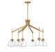 Corbin Six Light Chandelier (1-9841-6-322)