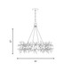Once Eight Light Chandelier (1-9855-8-328)