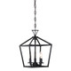 Savoy House - 3-420-3-89 - Three Light Pendant - Townsend - Matte Black