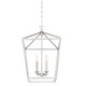 Townsend Four Light Pendant (3-421-4-SN)