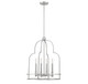 Diplomat Four Light Pendant (3-6612-4-SN)