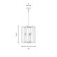 Benson Three Light Pendant (3-7700-3-89)