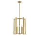 Savoy House - 3-7701-5-322 - Five Light Pendant - Benson - Warm Brass
