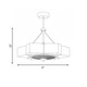 Stockholm LED Fan D'Lier (39-FD-125-54)