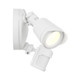 LED Motion Sensored Double Flood Light (4-FLOOD-MS-A2-3000K-WH)