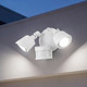 LED Motion Sensored Double Flood Light (4-FLOOD-MS-A2-3000K-WH)