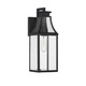 Emery One Light Outdoor Wall Lantern (5-605-BK)