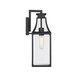 Emery One Light Outdoor Wall Lantern (5-605-BK)