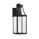 Emery One Light Outdoor Wall Lantern (5-606-BK)